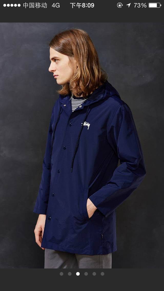 stussy long jacket