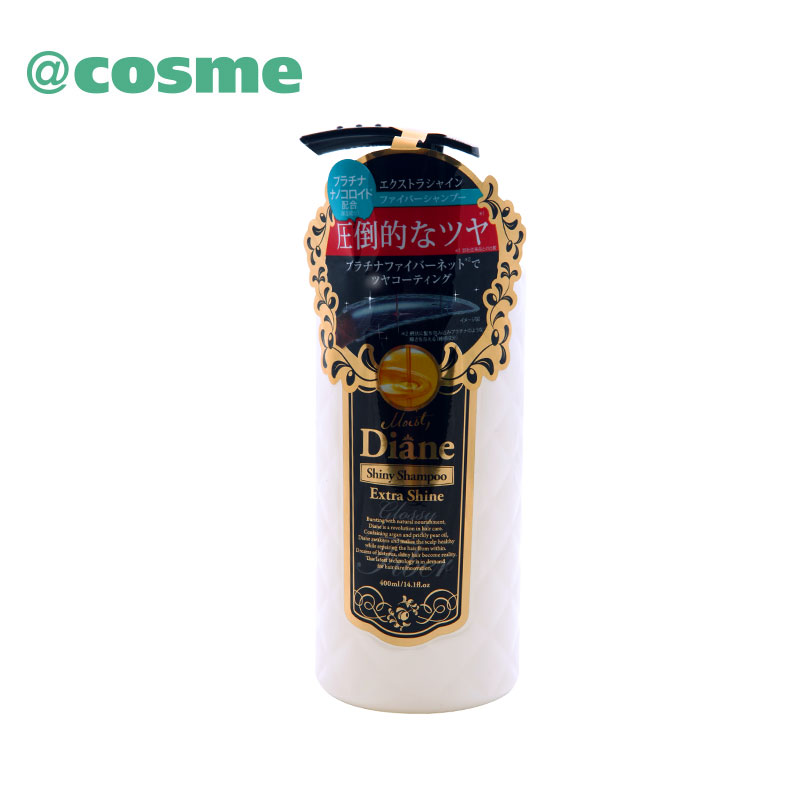 日本直邮 Moist Diane 白金闪亮深层修护洗发水 400ml