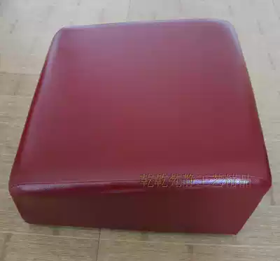 Lotus worship pad solid wood leather thickened Buddha pad Buddha Temple meditation pad kneeling pad worship stool Buddhist equipment