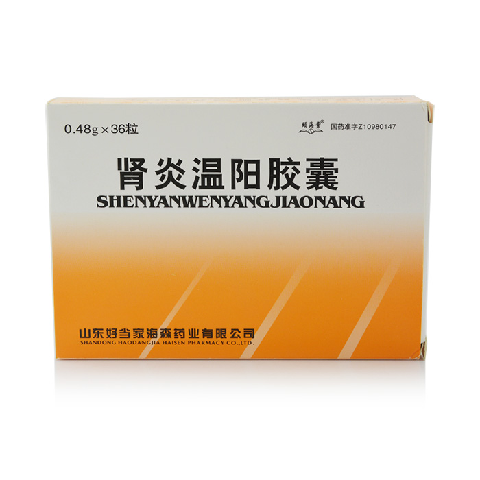 颐海棠 肾炎温阳胶囊 0.48g*36粒/盒