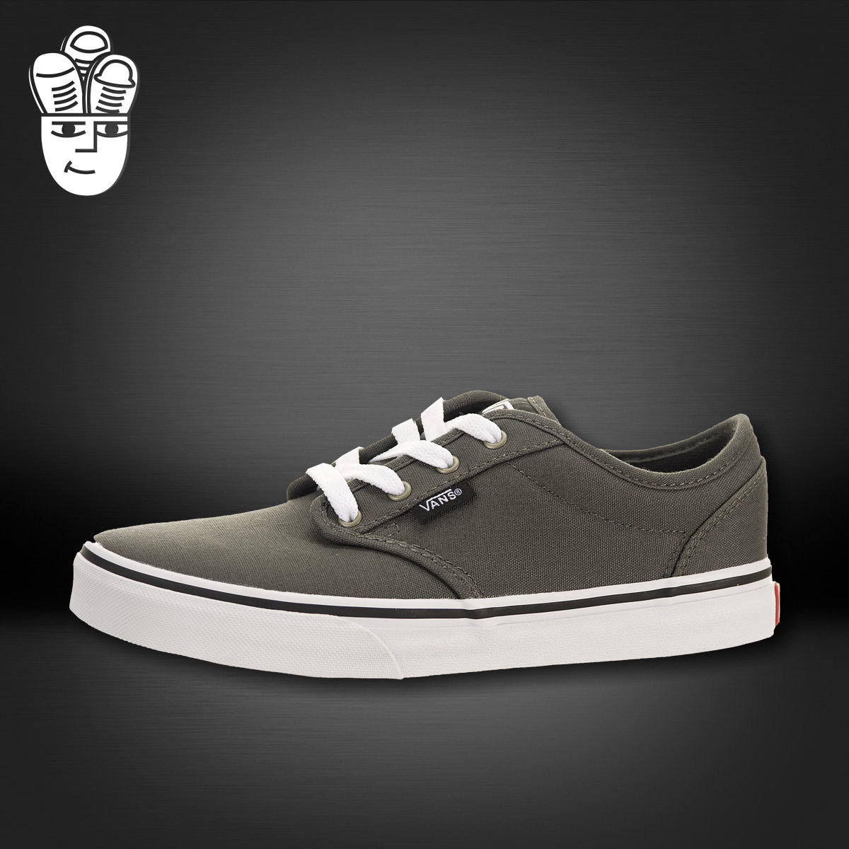 Vans Atwood 万斯低帮幼童鞋 儿童运动休闲鞋 帆布板鞋