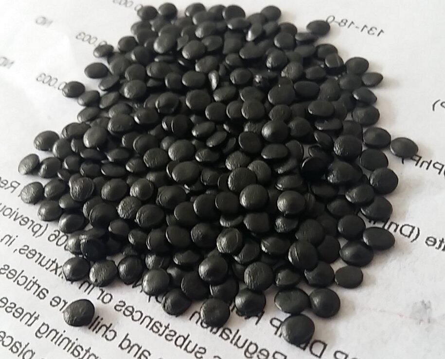 Factory direct plastic black ABS PP PE PVC POM PC black masterbatch for injection molding blown film drawing pipe