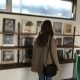 [ELINASEA] Xiaohai tự chế nhỏ retro phiên bản Hàn Quốc hoang dã của áo khoác đôi cổ điển houndstooth phù hợp với nữ