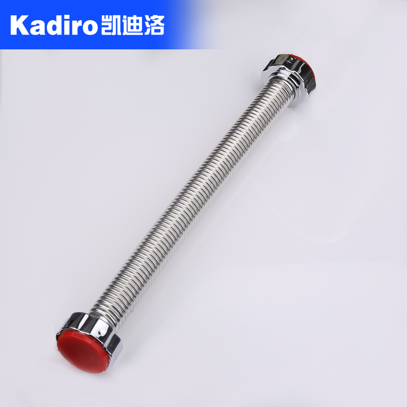 Kaidiluo water pipe hose hot and cold 304 stainless steel 1 5 inch sink drain pipe 1 1 2 high temperature 45mm