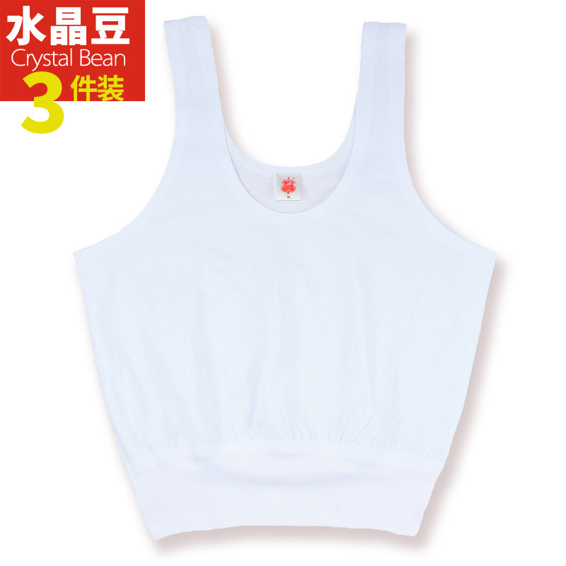 Summer old women's undershirt cotton underwear middle-aged and elderly 100% cotton old lady loose camisole large size