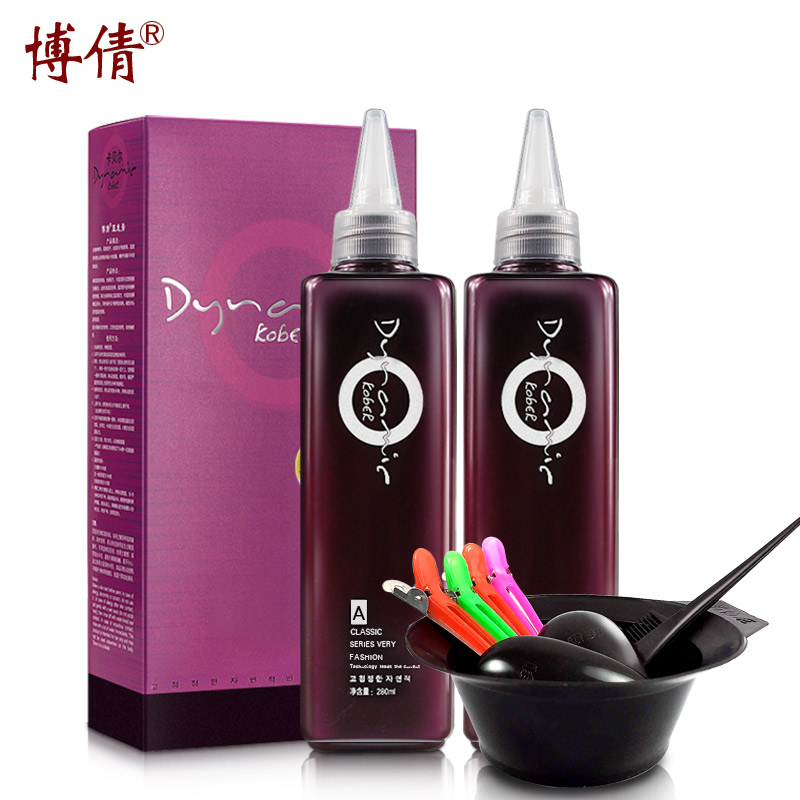 送工具博倩直发膏软化剂免拉免夹一梳直拉直离子烫药水不伤头发