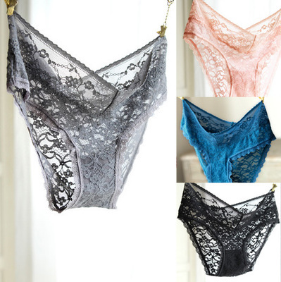 The Treasure of the Store: Ae American Eagle Sexy Lace Panties, Low-Waist, Soft, Seamless, Women's Hip-Hugging Briefs