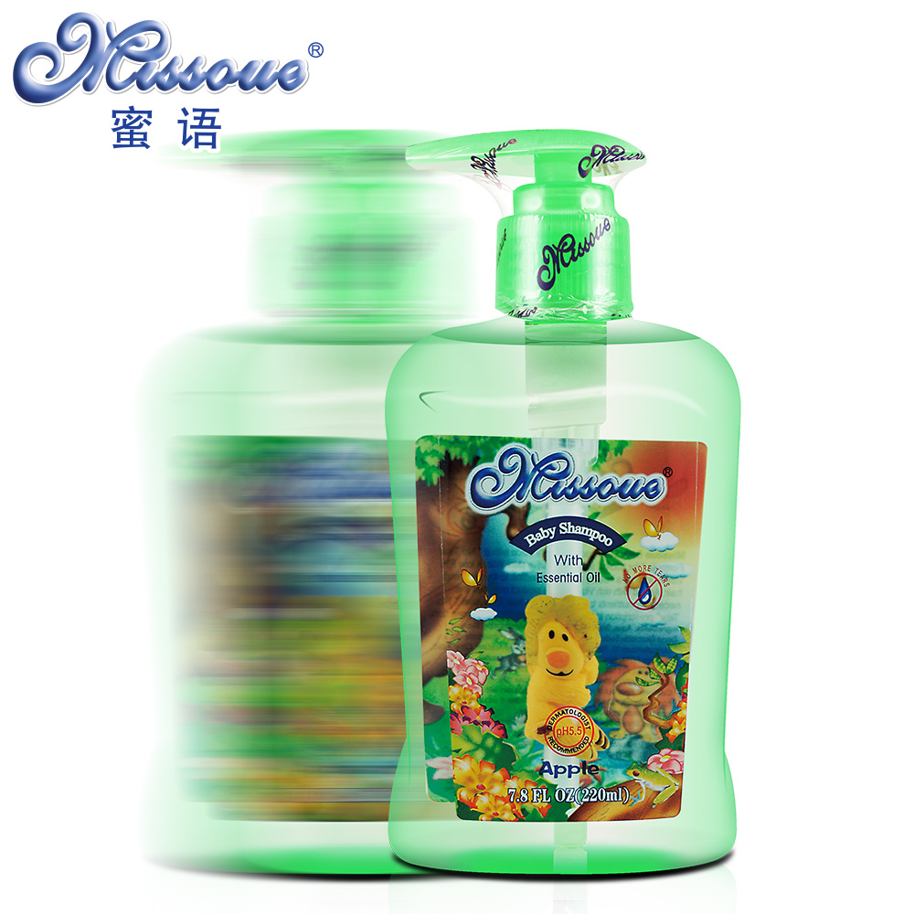 澳洲进口Missoue蜜语婴儿洗发露（苹果）宝宝儿童专用洗发水220ml