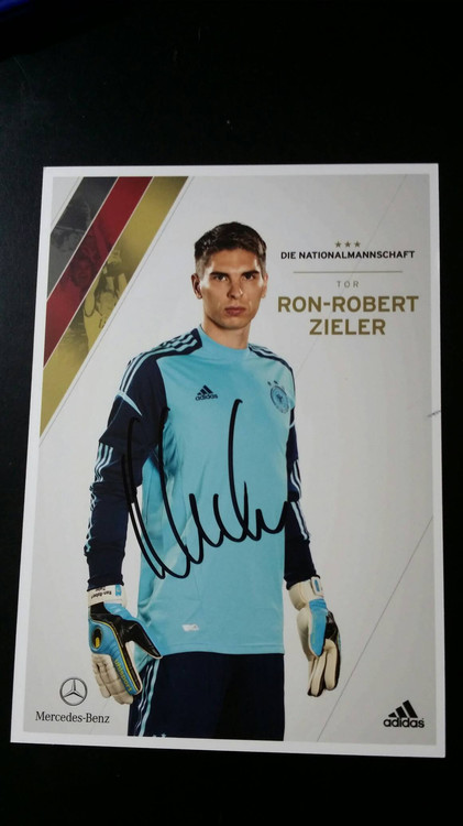 Ziller Germany Hannover 96 German national team official autograph card