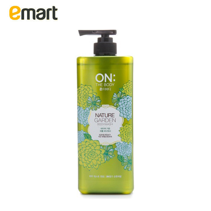 EMART易买得 韩国进口ONTHEBODY自然花园香水沐浴露900g*2