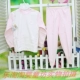 Xinshi BB Beibei mô hình mùa xuân và mùa thu bé trai và bé gái cổ áo cotton bộ đồ lót trẻ em 3-5 tuổi cửa hàng quần áo trẻ em Quần áo lót