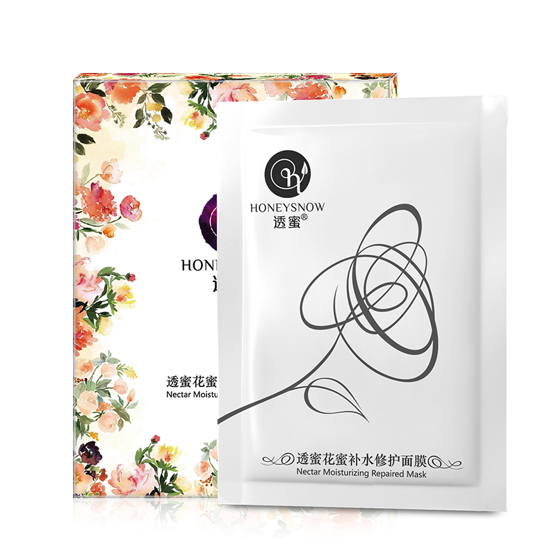 透蜜花蜜补水修护面膜5片 嫩肤保湿