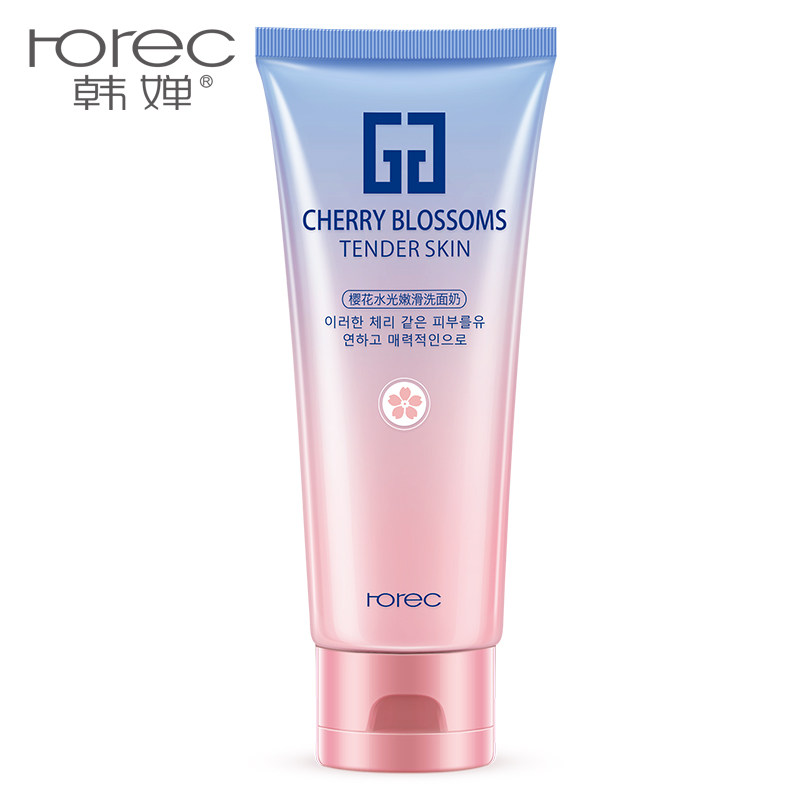 韩婵洗面奶泡沫男女士深层清洁毛孔控油祛痘去黑头氨基酸洁面乳膏