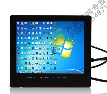 8inch Vga Monitor 7inch Bnc Monitor High-Definition Led Small Display Screen Av Vga Interface High-Definition