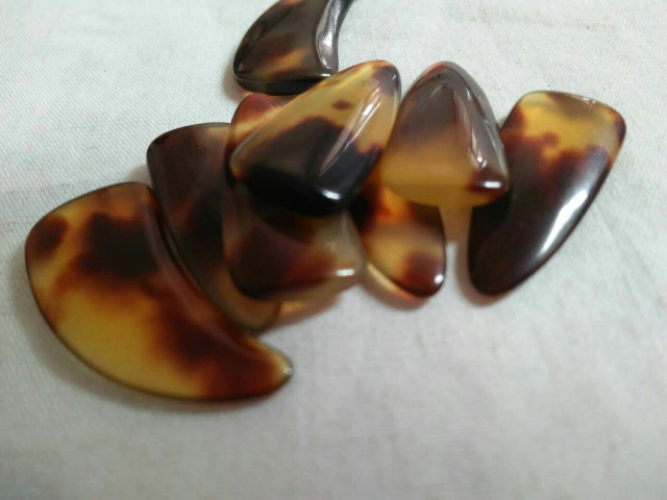 Pure natural guzheng nail quality advanced professional double-sided arc adult child groove single-sided arc