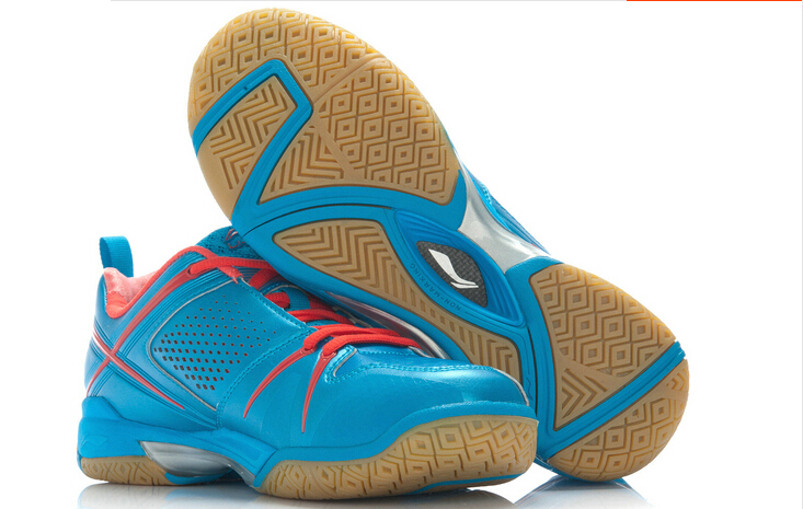  Li Ning Men's Wind Crossed People Badminton Shoes Race Shoes AYAJ007-1