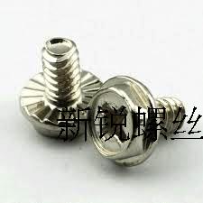 5MM flange surface cross anti-skid with flower teeth cross flange screw M5*6 8 10 12 16 20-30