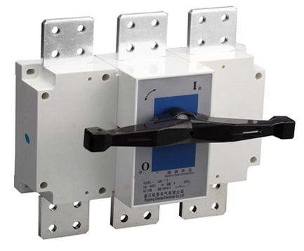 Shanghai People's Isolation Load Switch HGL-1000A 3P Three-pole conversion cabinet in operation