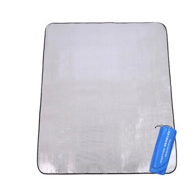 Special moisture proof mat Double-sided aluminum film picnic mat Insulation mat Crawling mat Game a variety of specifications aluminum film moisture proof mat