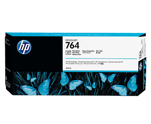 HP HP 764 C1Q17A photo black 300 ml cartridge-Taobao
