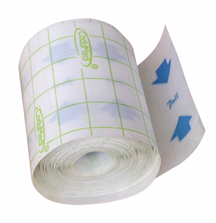 Self-adhesive tape belly button patch swimming bath wound waterproof patch can be cut anti-allergic breathable transparent Pu tape