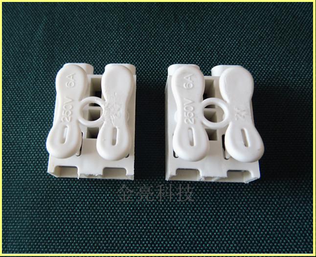 ZQ-2P quick wiring self-locking terminal with self-locking slot push-type wire connector terminal block connector