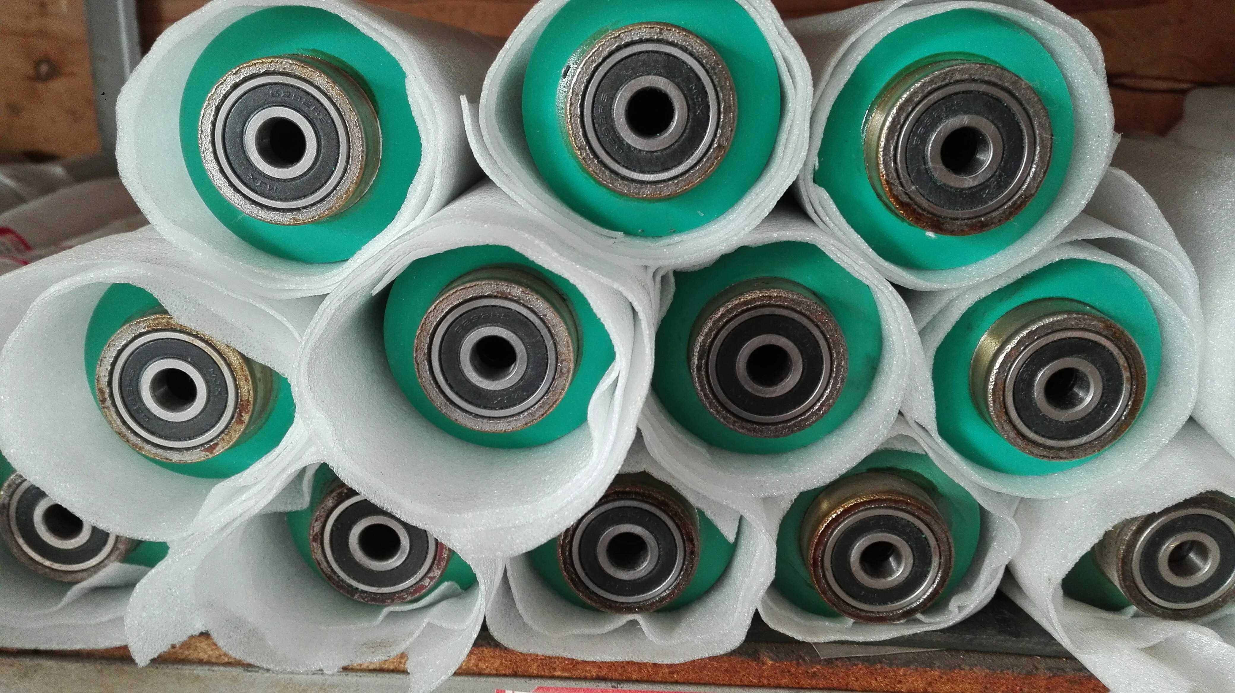 Offset Printing Machine Accessories Consumable beating equipment 6 open 47 Upper with ink roller small hole 629 bearing rubber face straight via 52mm-Taobao