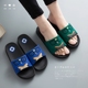 Một gia đình gồm ba hộ gia đình dép và dép nữ mùa hè trong nhà cặp vợ chồng chống trượt dày dưới phòng tắm trẻ em hoạt hình dép mùa hè - Trang chủ dép nhựa đi trong nhà Trang chủ