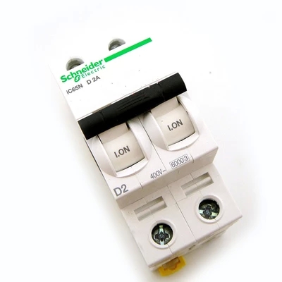 Original Schneider (Tianjin) IC65N 2P D2A air switch circuit breaker A9F19202
