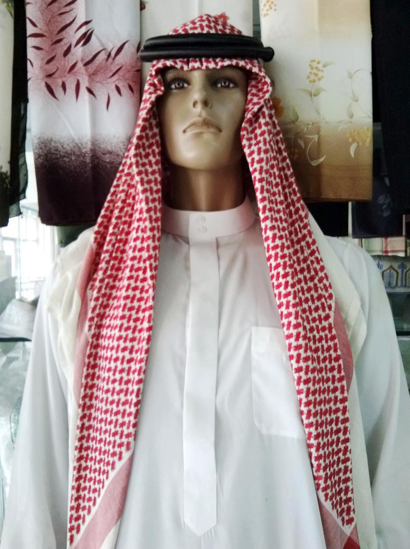 Perfect composition suit Arab long burqa hair stir-headscarf Muslim worshipers to perform on stage wear