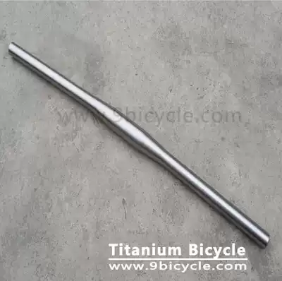 25 4 31 8 titanium alloy straight handle Titanium alloy handlebar Mountain road bike handlebar horizontal