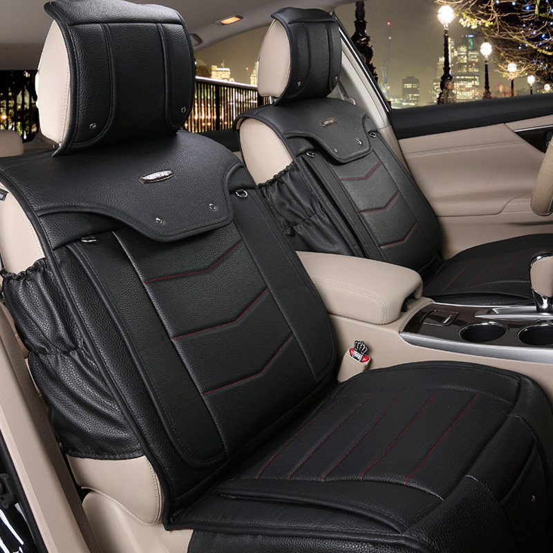 大众帕萨特迈腾速腾 四季垫坐套冬 全包皮革棉车垫秋冬季汽车座套