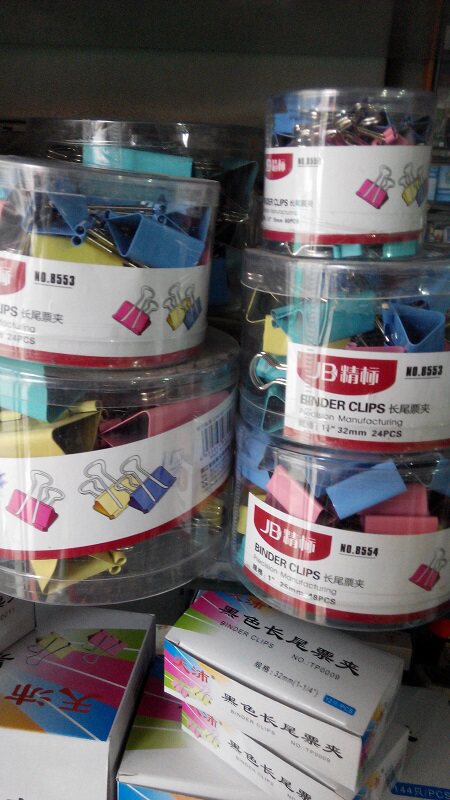 Fine sign color long tail clip iron ticket clip iron clip dovetail clip