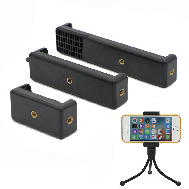 Mobile phone clip Selfie stick Tripod Video camera clip holder ipad tablet live broadcast stand fixing clip