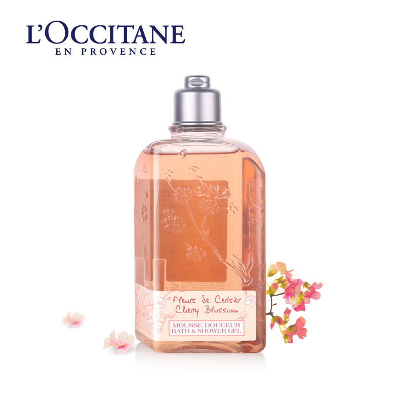 L'occitane/欧舒丹甜蜜樱花沐浴啫喱250ML