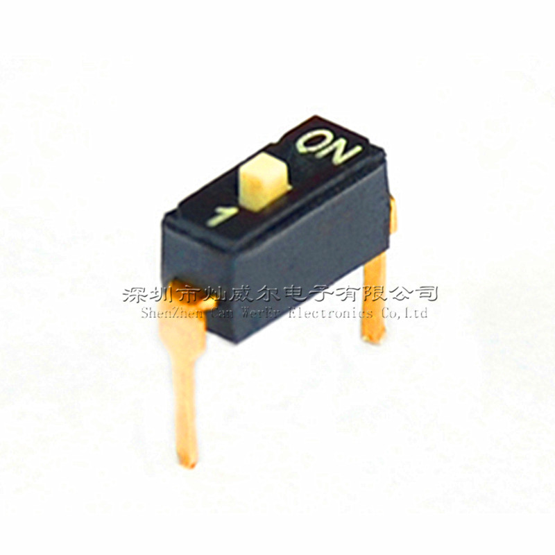 2 54-pitch-1P DIP switch Taiwan KE 1-bit high push DSIC01LHGET direct plug-in domestic also available