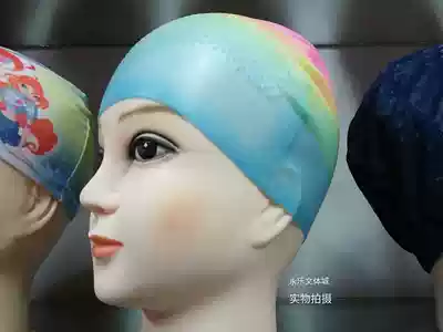 High quality silicone color swimming cap flat cap for men and women, adults and children Universal size high bomb waterproof