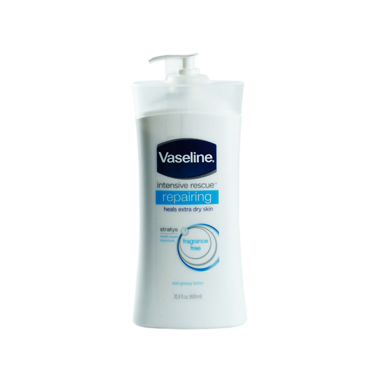 Vaseline凡士林 无香型锁水保湿润肤乳液600ml  高效补水身体乳