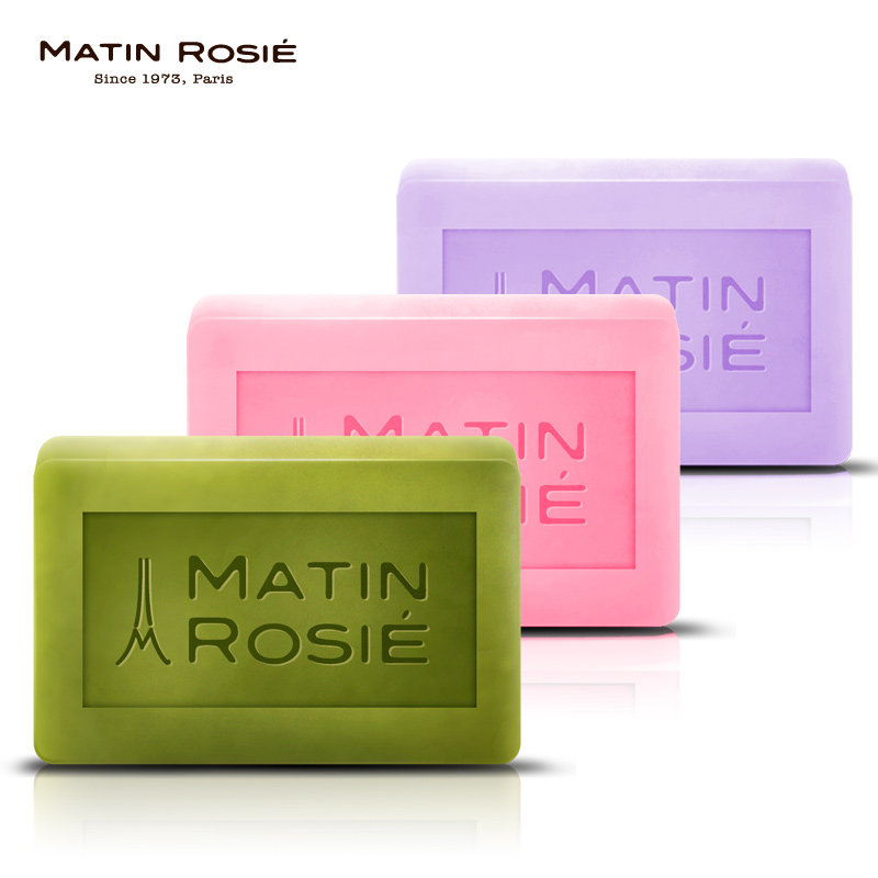 玛汀露丝绿茶玫瑰薰衣草精油手工皂套装控油洗脸洁面皂洗澡二用