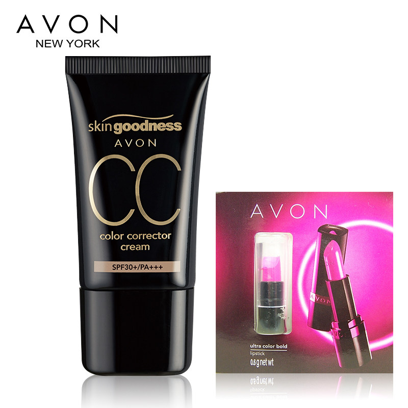 Avon/雅芳健康美肌倍护裸妆霜SPF30+/PA+++ 遮阳隔离肌肤瑕疵