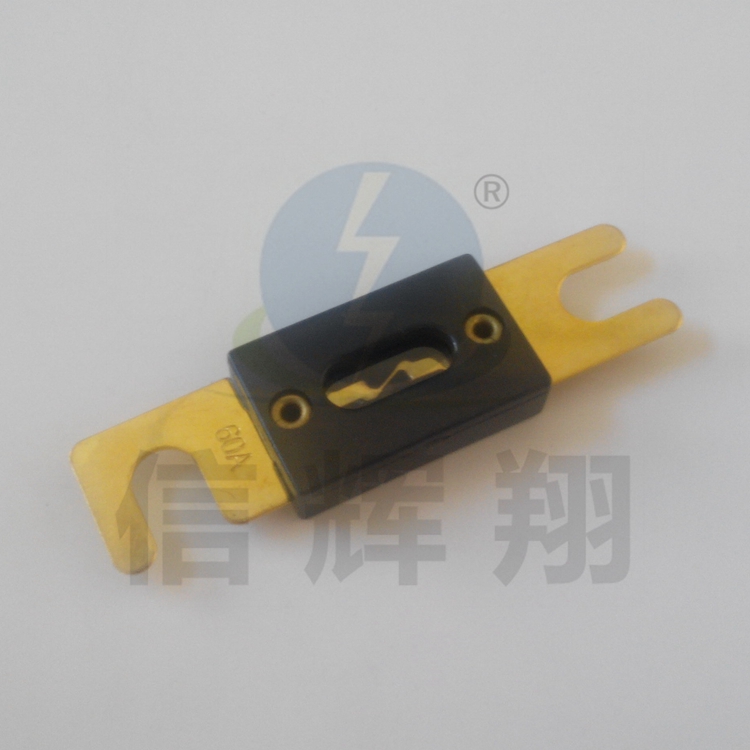 Bolt-type car fuse fork bolted large flat plug-in car fuse 60A 32V