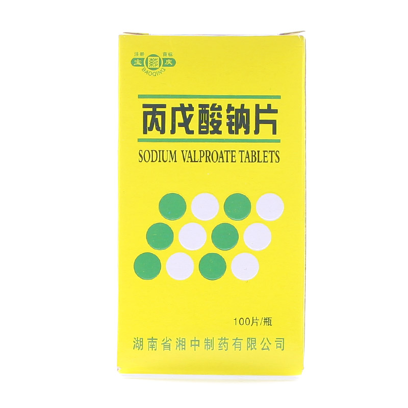 宝庆 丙戊酸钠片 0.2g*100片/瓶