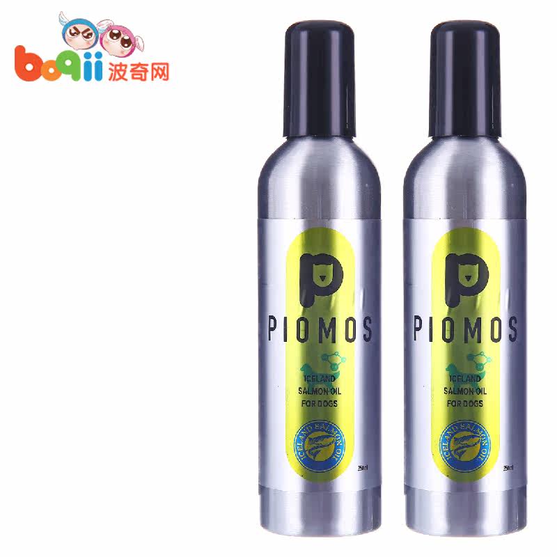 宠物鱼油 先牧仕冰岛三文鱼油狗用250ml瓶装 泰迪金毛美毛鱼油
