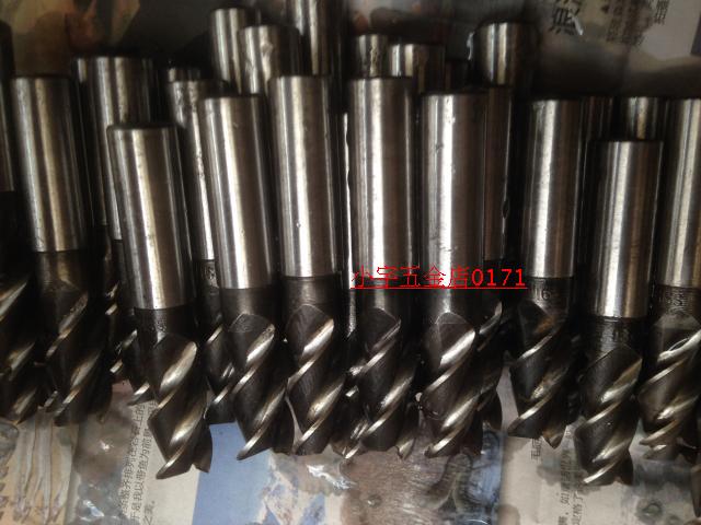 Changshu Feng brand straight shank end mill coarse tooth 3 blade 2 blade m5-m20 second-hand