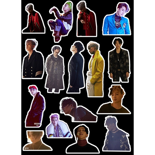 Обычная серия Bigbang Three сделала полные наклейки на мобильный телефон Quan Zhilong