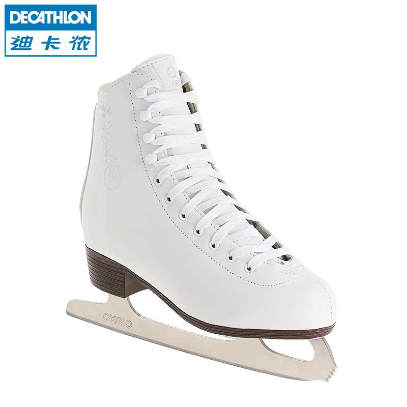 迪卡侬 女式花样溜冰鞋 花样滑冰刀鞋 冰刀冰鞋  OXELO