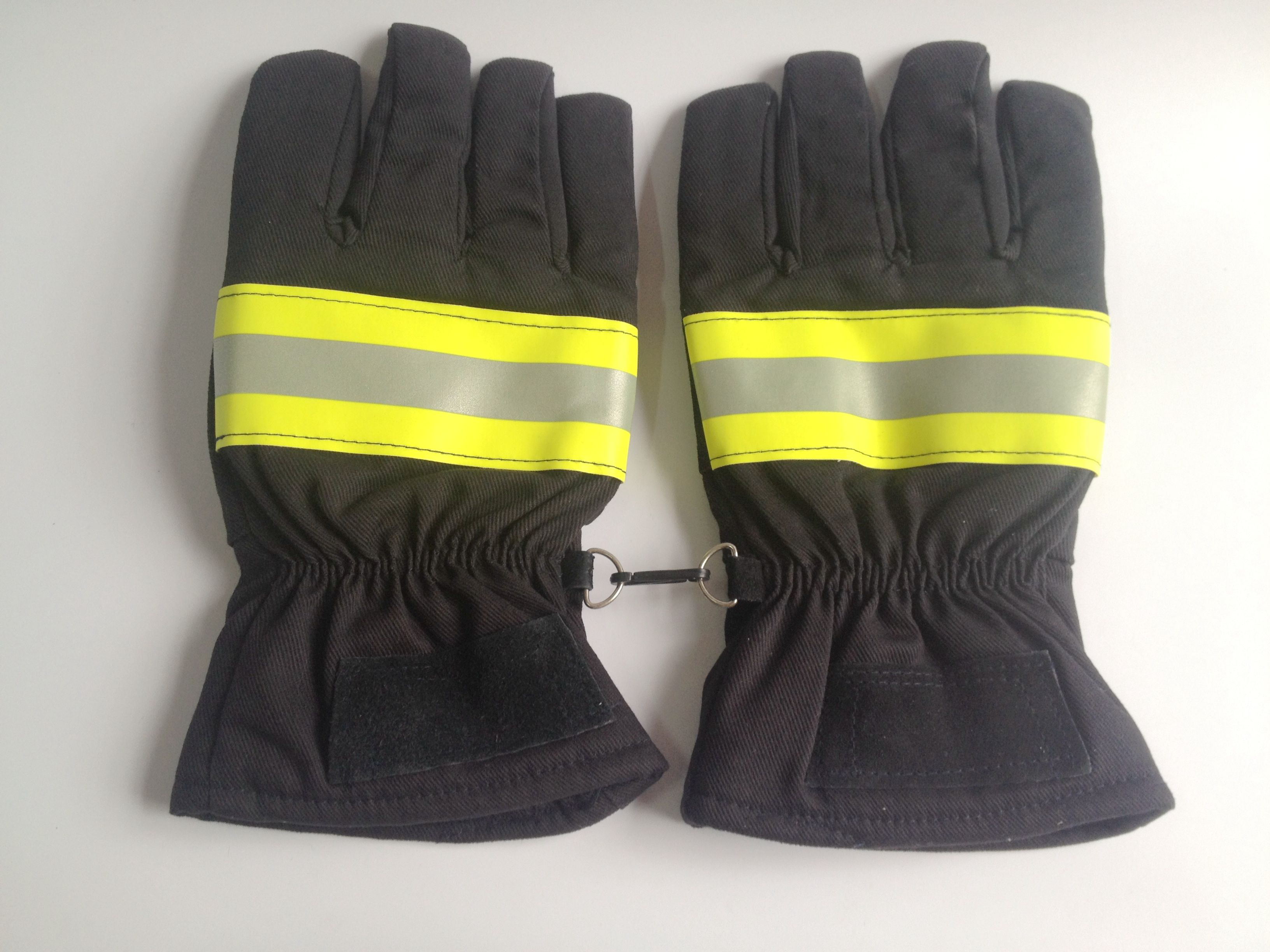 Fireman fire protection gloves Fire rescue waterproof flame retardant heat resistant gloves Anti-cut fire gloves