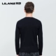 Lilanz Lilang thời trang áo len mùa xuân và mùa thu cá tính in áo len áo len nam cổ tròn 6QMS0152S