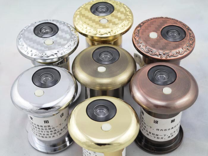 Brand New High-End Door Peephole with Wide Viewing Angle and High Clarity, Metal Peephole with Doorbell, Peephole and Doorbell Two-In-One Brand New High-End Door Peephole with Wide Viewing Angle and High Clarity, Metal Peephole with Doorbell, Peephole and Doorbell Two-In-One