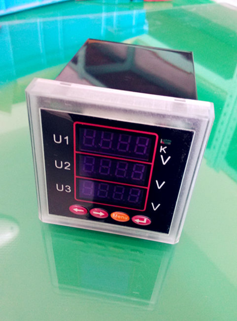 Intelligent three-phase voltmeter can expand the communication alarm analog quantity output PD194